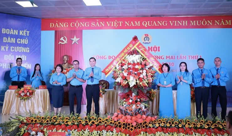 Công đoàn phường Tương Mai tổ chức Đại hội lần thứ I, khẳng định vai trò đồng hành cùng người lao động trong giai đoạn mới
