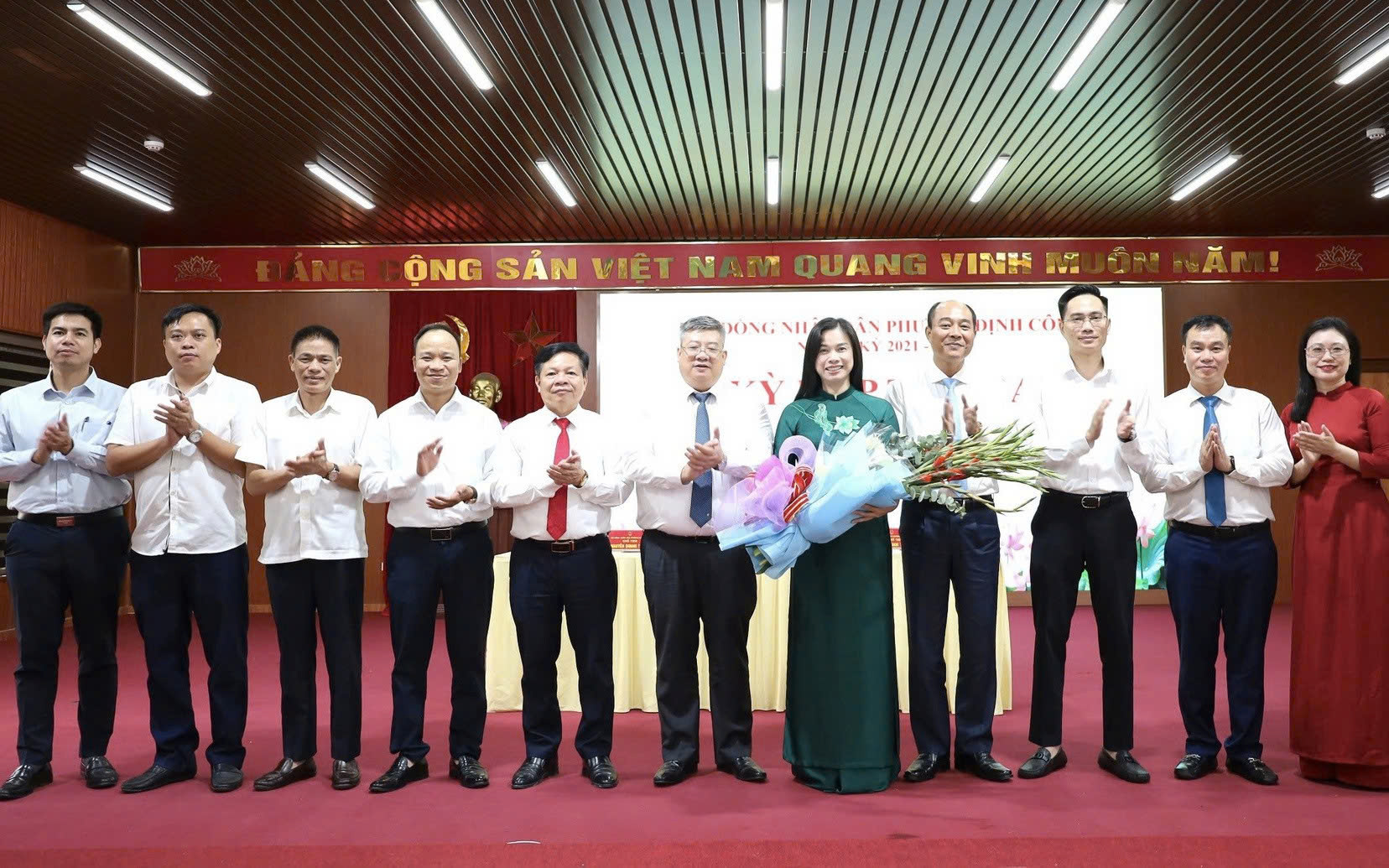 HĐND phường Định Công kiện toàn chức danh Phó Chủ tịch UBND phường nhiệm kỳ 2021-2026