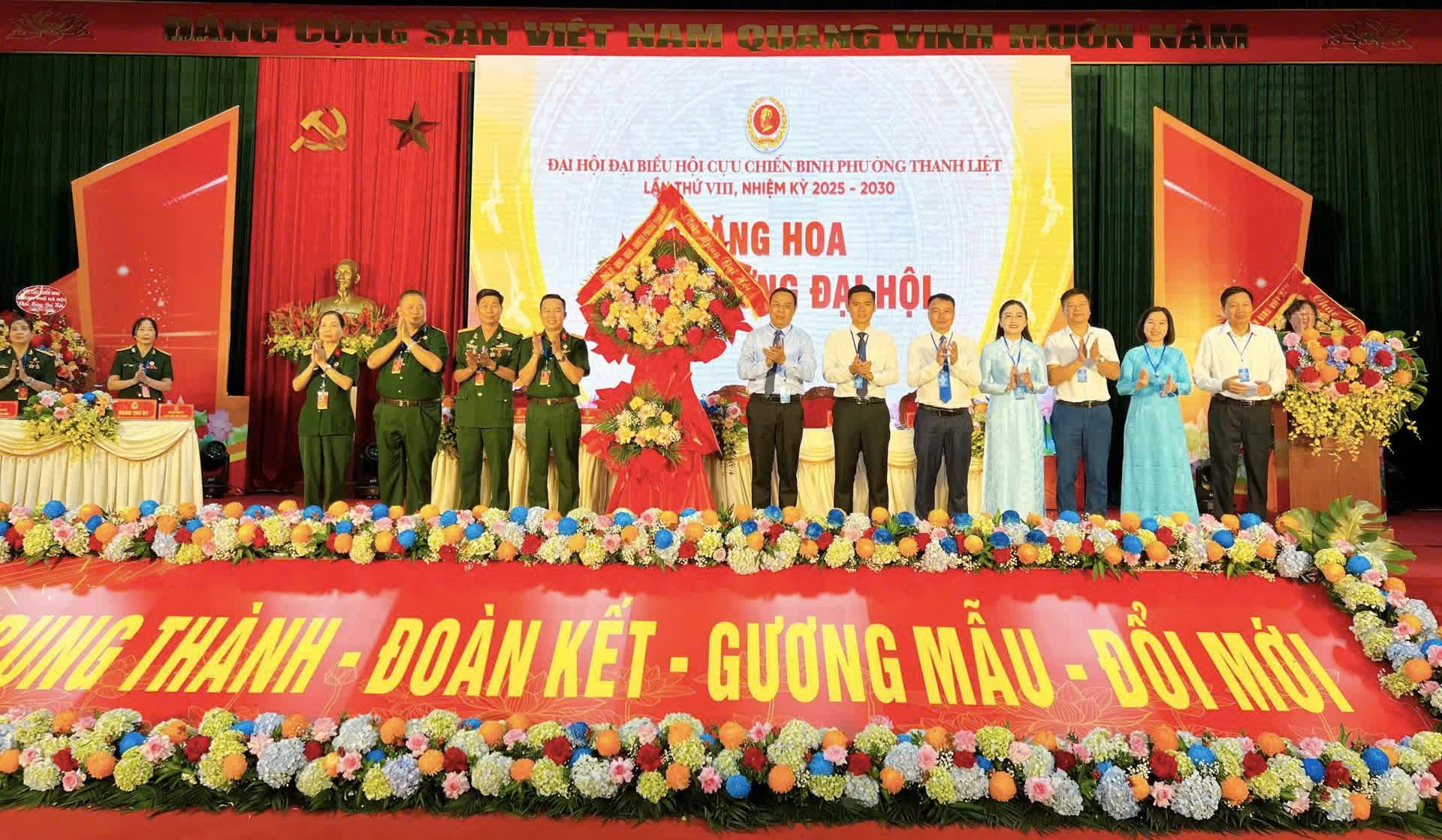 Đại hội Hội Cựu chiến binh phường Thanh Liệt lần thứ VIII: Phát huy phẩm chất Bộ đội Cụ Hồ, xây dựng tổ chức Hội vững mạnh