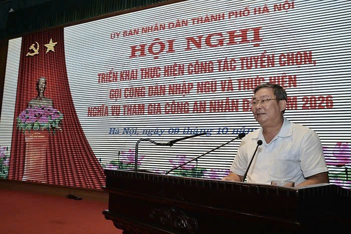 Hà Nội triển khai công tác tuyển chọn, gọi công dân nhập ngũ năm 2026: Đồng bộ, chặt chẽ ngay từ cơ sở
