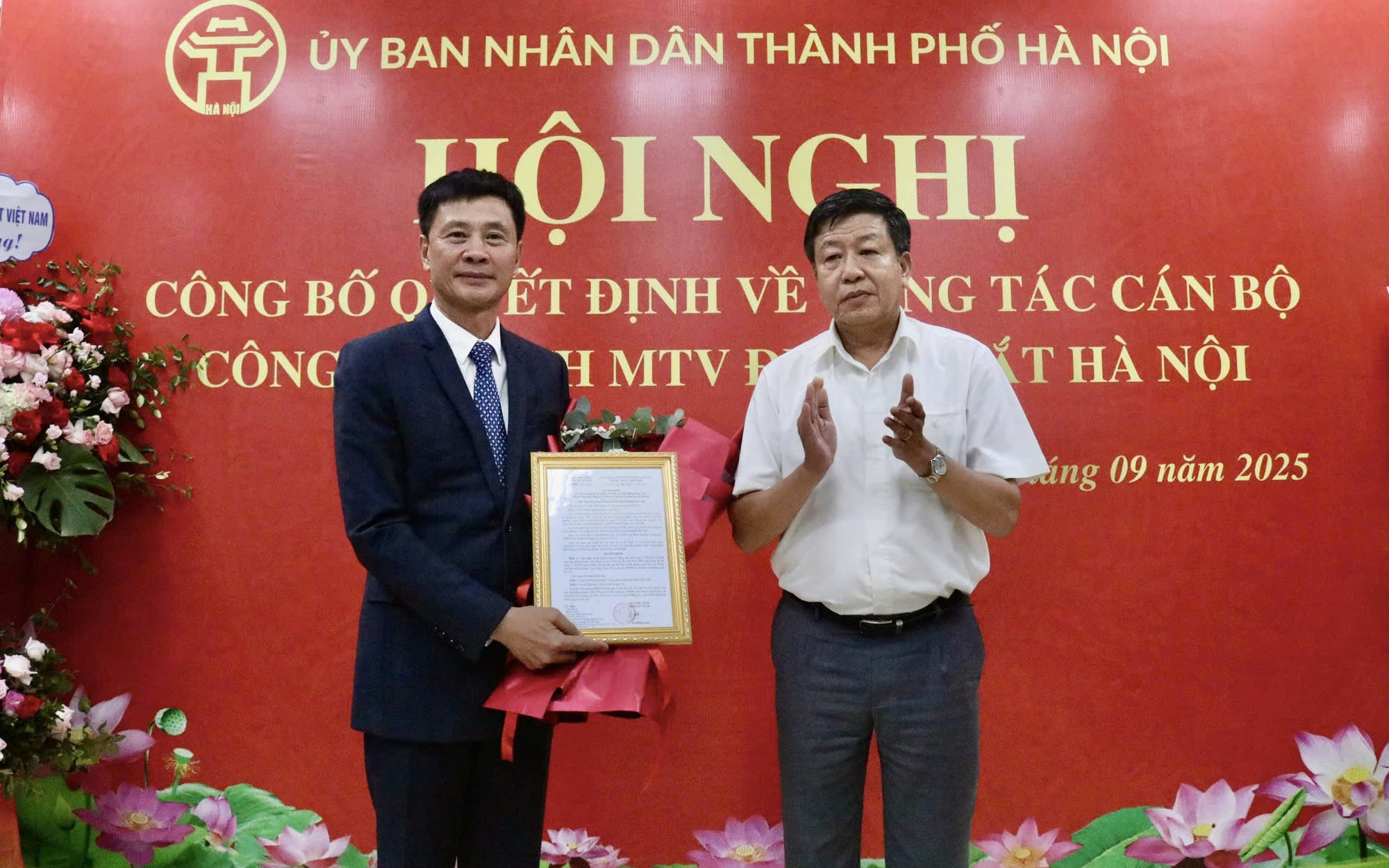 Hà Nội kiện toàn nhân sự lãnh đạo Công ty Đường sắt đô thị, hướng tới phát triển giao thông bền vững