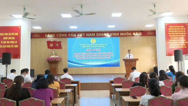 Ra mắt Công đoàn phường Hoàng Mai: Củng cố chỗ dựa người lao động trong mô hình chính quyền địa phương hai cấp
