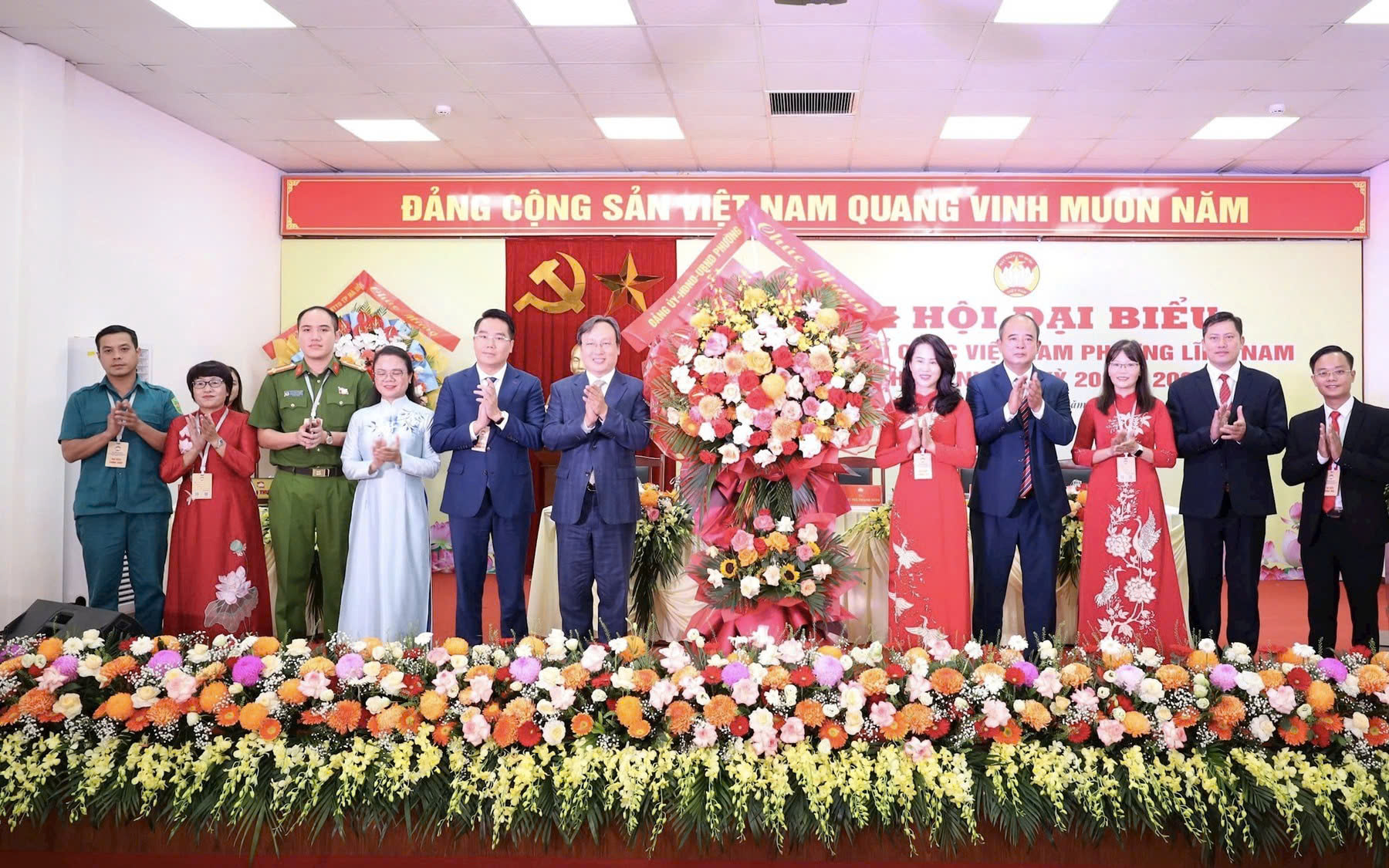 Đại hội đại biểu MTTQ Việt Nam phường Lĩnh Nam lần thứ I, nhiệm kỳ 2025–2030: Phát huy sức mạnh đại đoàn kết toàn dân