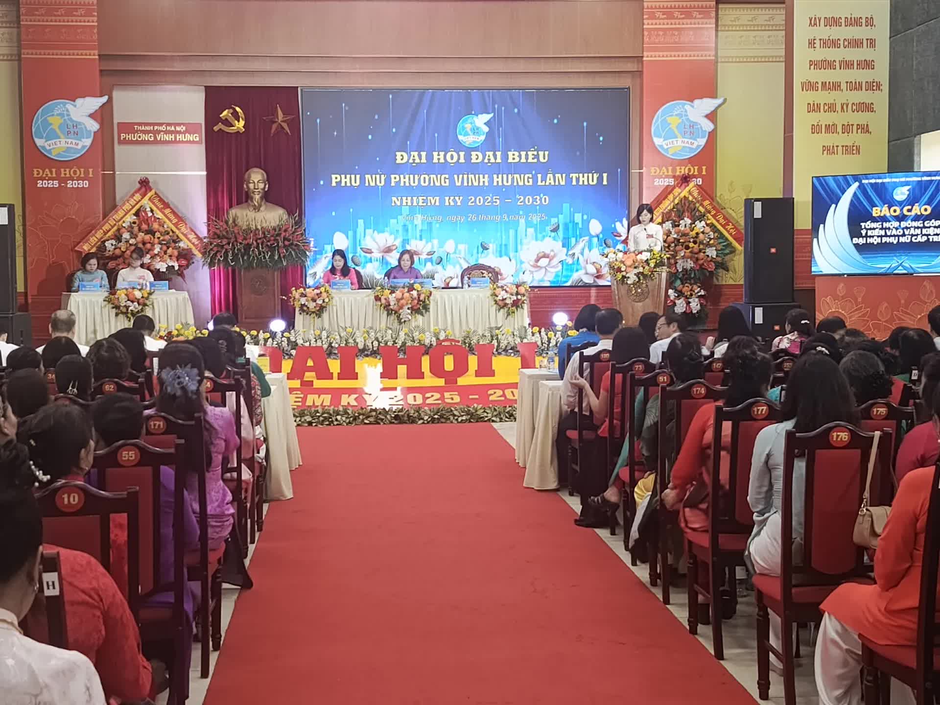 Phụ nữ phường Vĩnh Hưng khẳng định vai trò nòng cốt, đổi mới hoạt động trong nhiệm kỳ 2021–2026