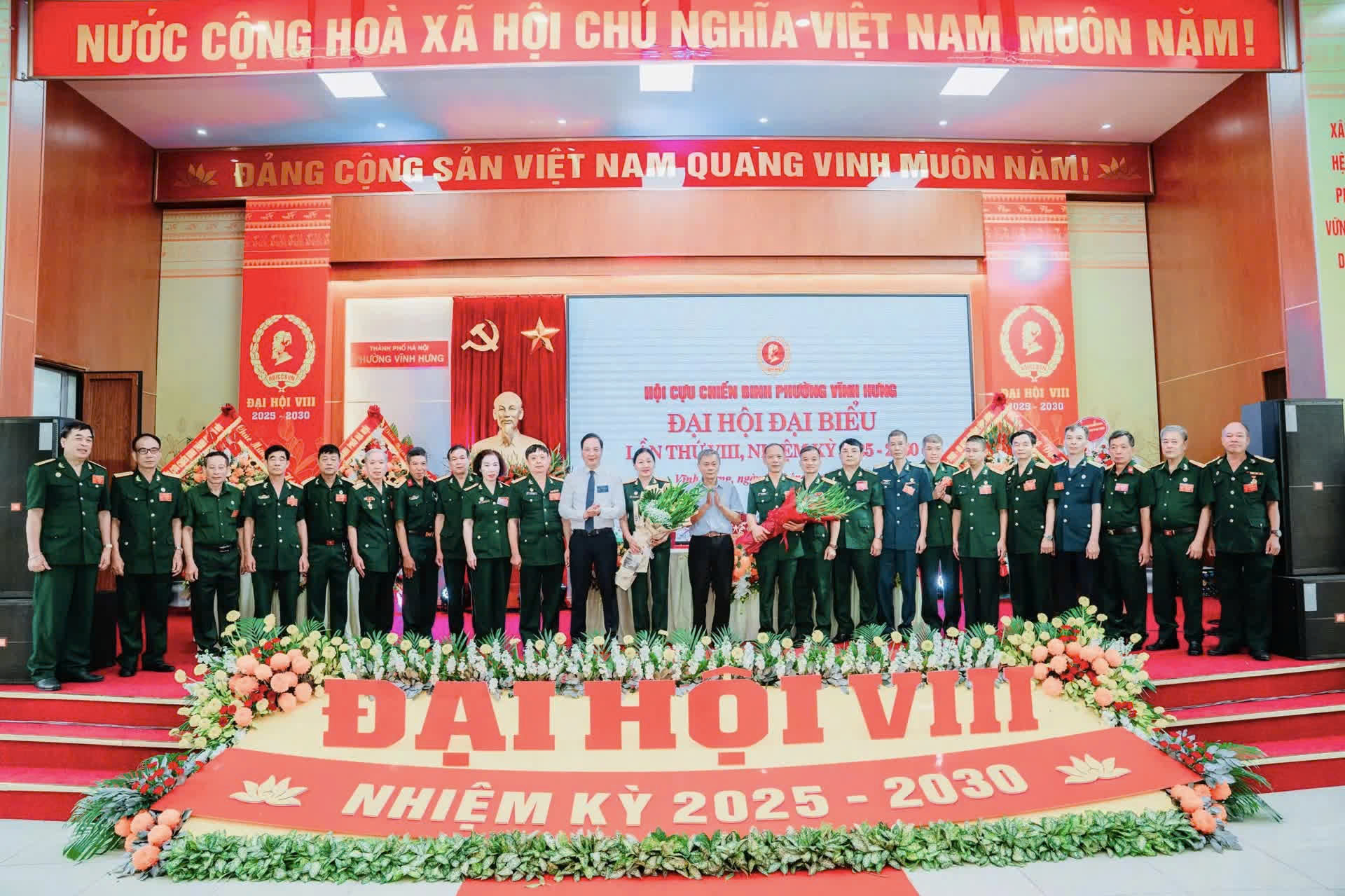 Hội Cựu chiến binh phường Vĩnh Hưng phát huy vai trò nòng cốt, xây dựng tổ chức vững mạnh trong giai đoạn mới