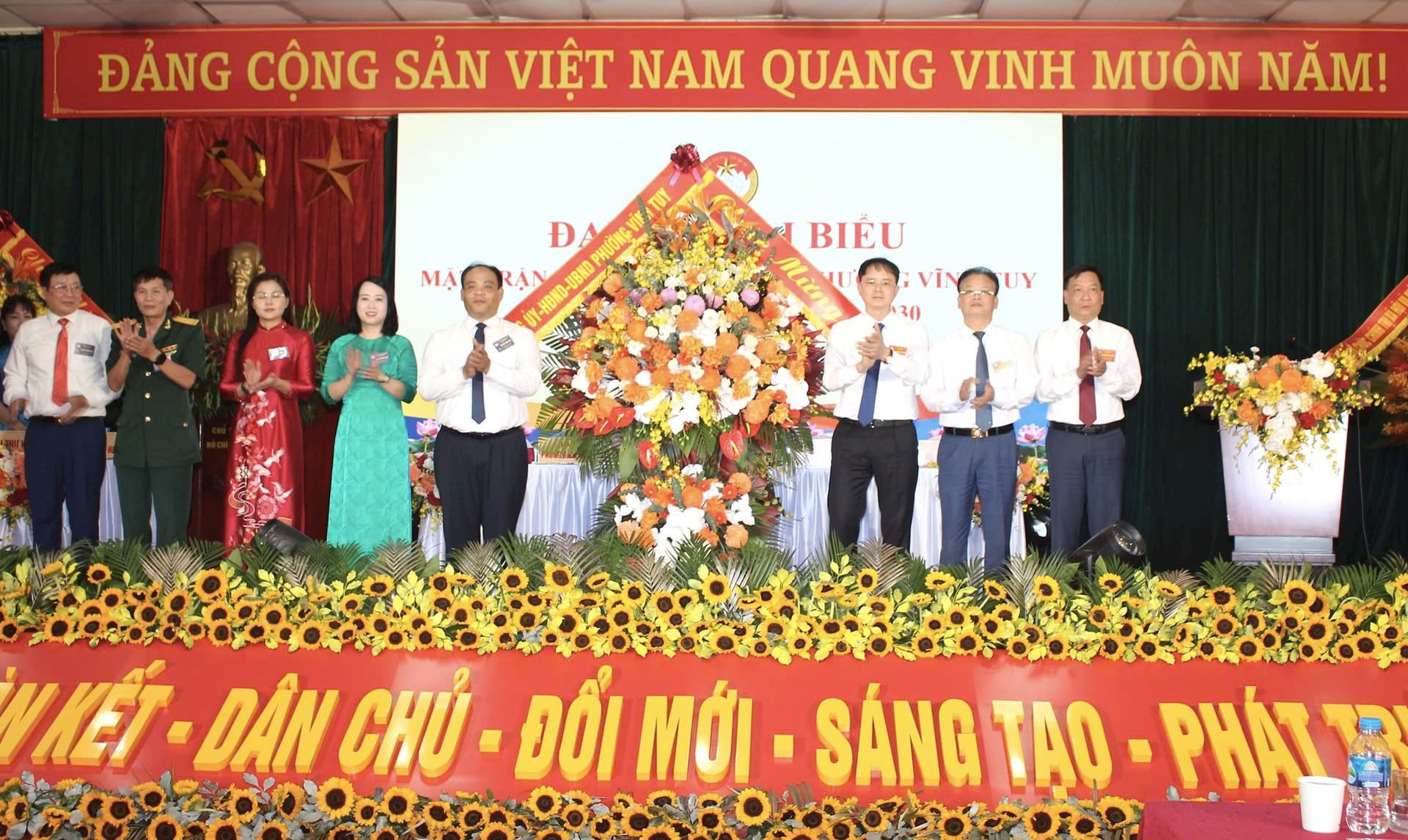 Đại hội đại biểu MTTQ Việt Nam phường Vĩnh Tuy lần thứ I: Phát huy sức mạnh khối đại đoàn kết toàn dân