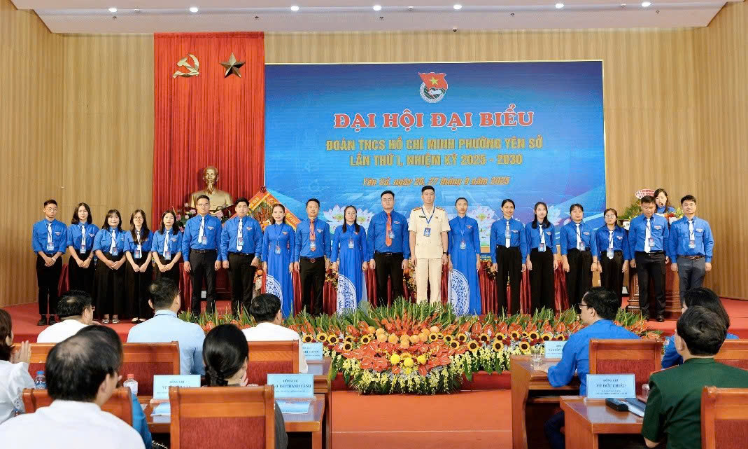 Tuổi trẻ phường Yên Sở khẳng định bản lĩnh, khát vọng cống hiến trong nhiệm kỳ mới