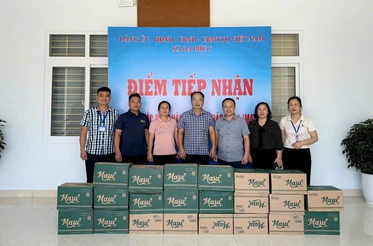 Hội Chữ thập đỏ thành phố Hà Nội khẩn trương hỗ trợ người dân vùng ngập lụt sau bão