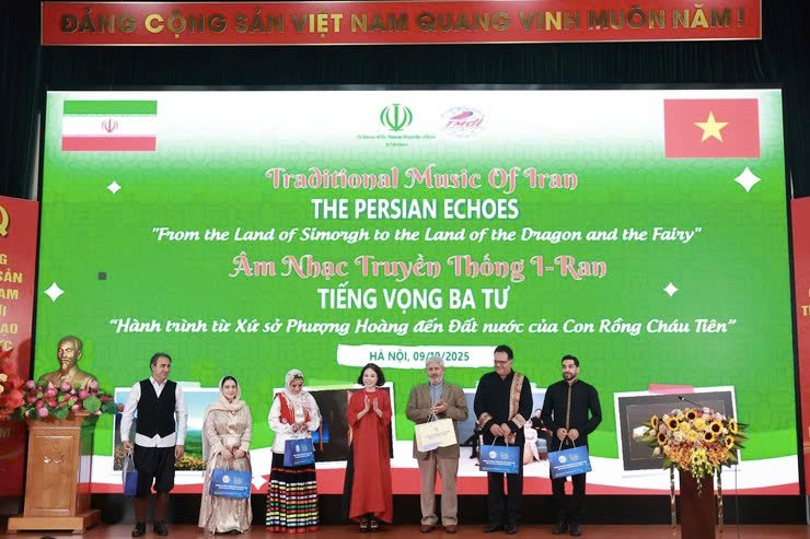 “Tiếng vọng Ba Tư” - nhịp cầu âm nhạc kết nối Iran và Việt Nam