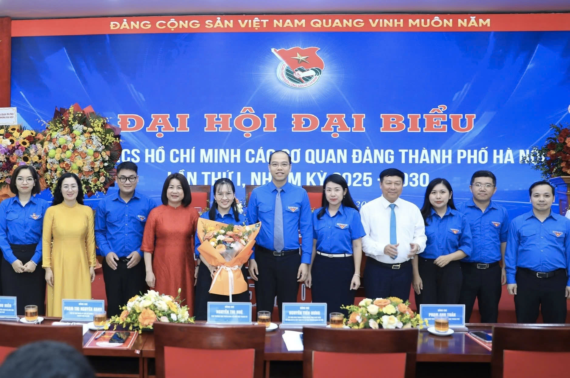 Đại hội Đoàn các cơ quan Đảng thành phố Hà Nội lần thứ I: Khẳng định vai trò tiên phong của thanh niên trong bộ máy chính trị