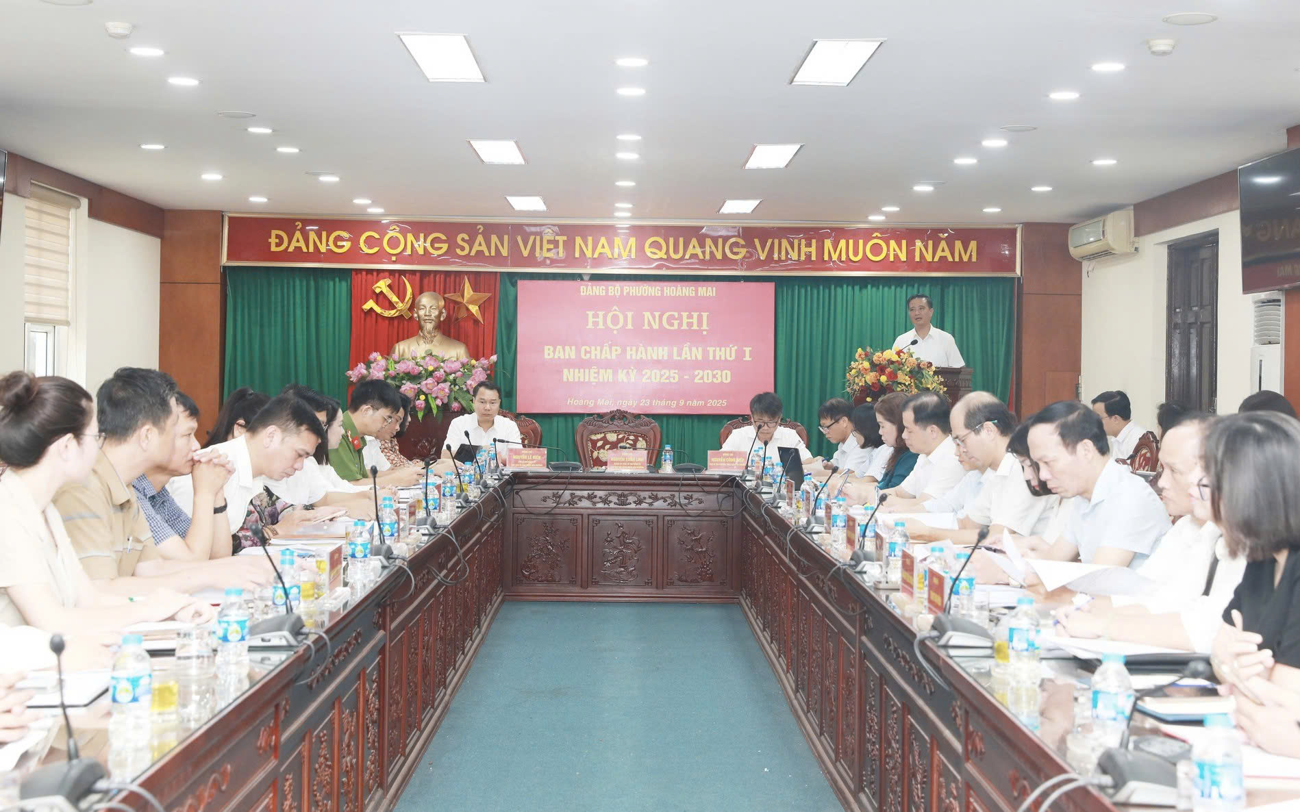 Đảng bộ phường Hoàng Mai tập trung xây dựng nền tảng phát triển bền vững trong giai đoạn mới