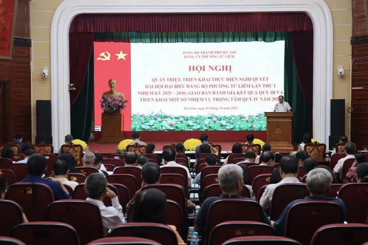 UBND phường Từ Liêm triển khai đồng bộ các nhiệm vụ trọng tâm tới tổ dân phố