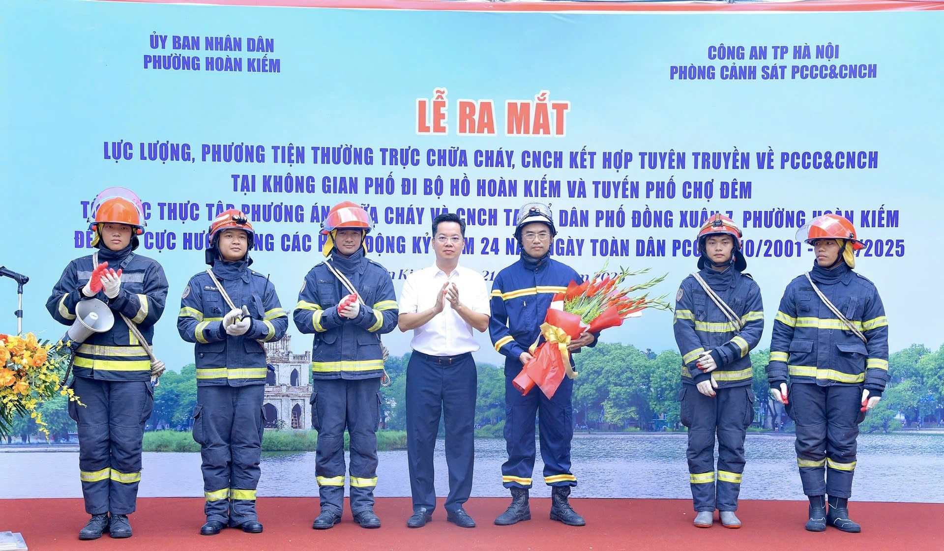 Tăng cường năng lực phòng cháy, chữa cháy tại khu vực trung tâm Thủ đô