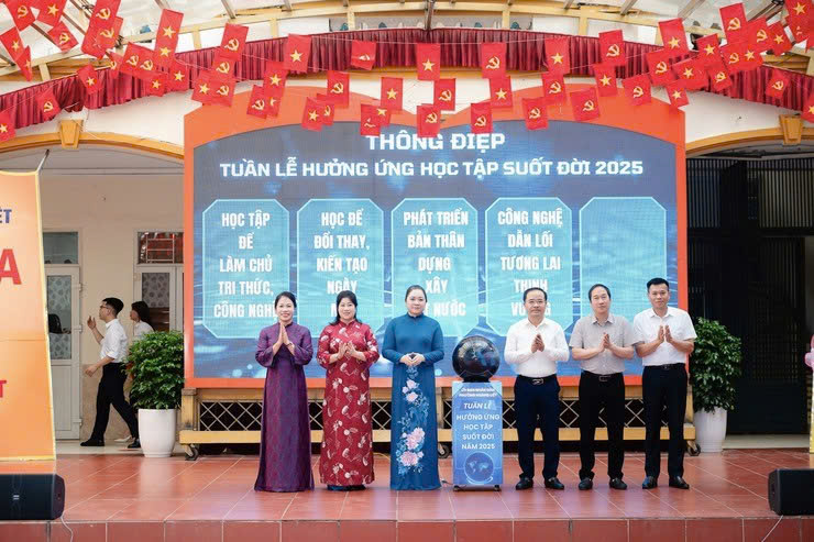 Phường Hoàng Liệt phát động Tuần lễ hưởng ứng học tập suốt đời 2025, lan tỏa văn hóa đọc trong kỷ nguyên số