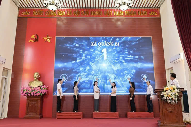 Xã Quảng Bị phát động phong trào Toàn dân học tập số, tạo nền tảng vững chắc cho chuyển đổi số từ cơ sở