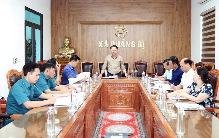 Xã Quảng Bị siết chặt các khâu tuyển chọn, gọi công dân nhập ngũ năm 2026