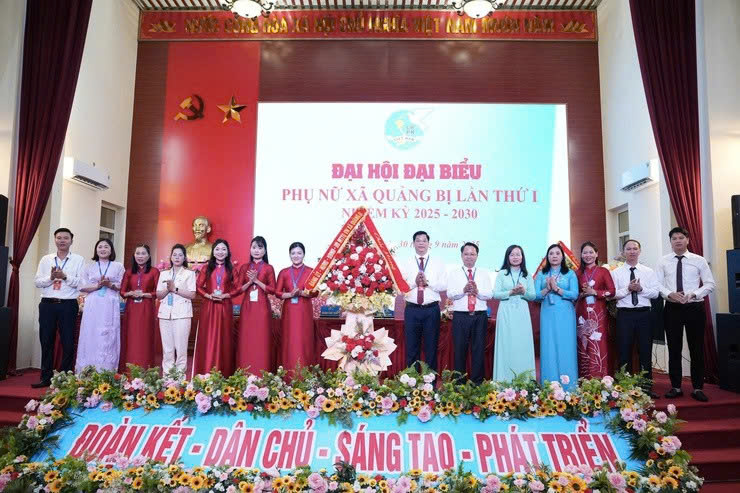 Phụ nữ xã Quảng Bị bước vào nhiệm kỳ mới với khát vọng đổi mới và phát triển bền vững