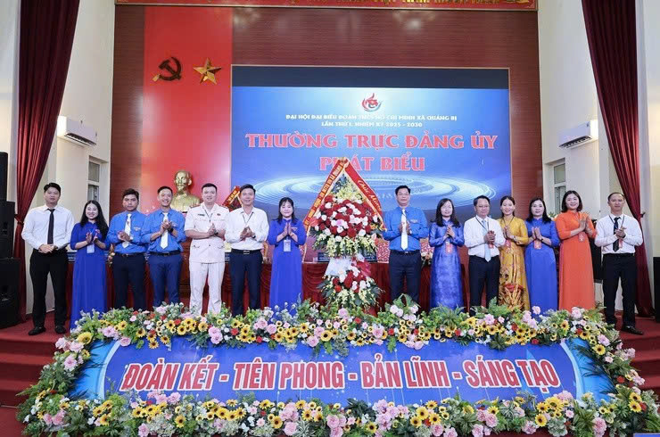 Tuổi trẻ Quảng Bị khẳng định vai trò tiên phong tại Đại hội Đoàn TNCS Hồ Chí Minh xã nhiệm kỳ 2025–2030