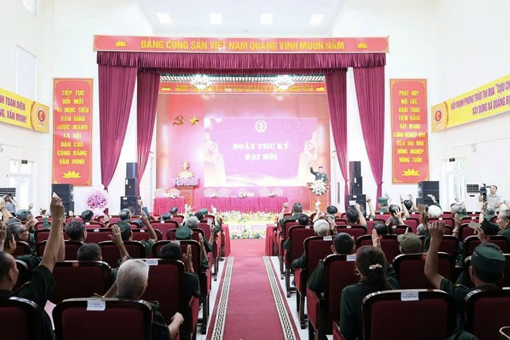 Đại hội đại biểu Hội Cựu chiến binh xã Quảng Bị lần thứ VIII: Khẳng định vai trò nòng cốt, phát huy truyền thống Bộ đội Cụ Hồ