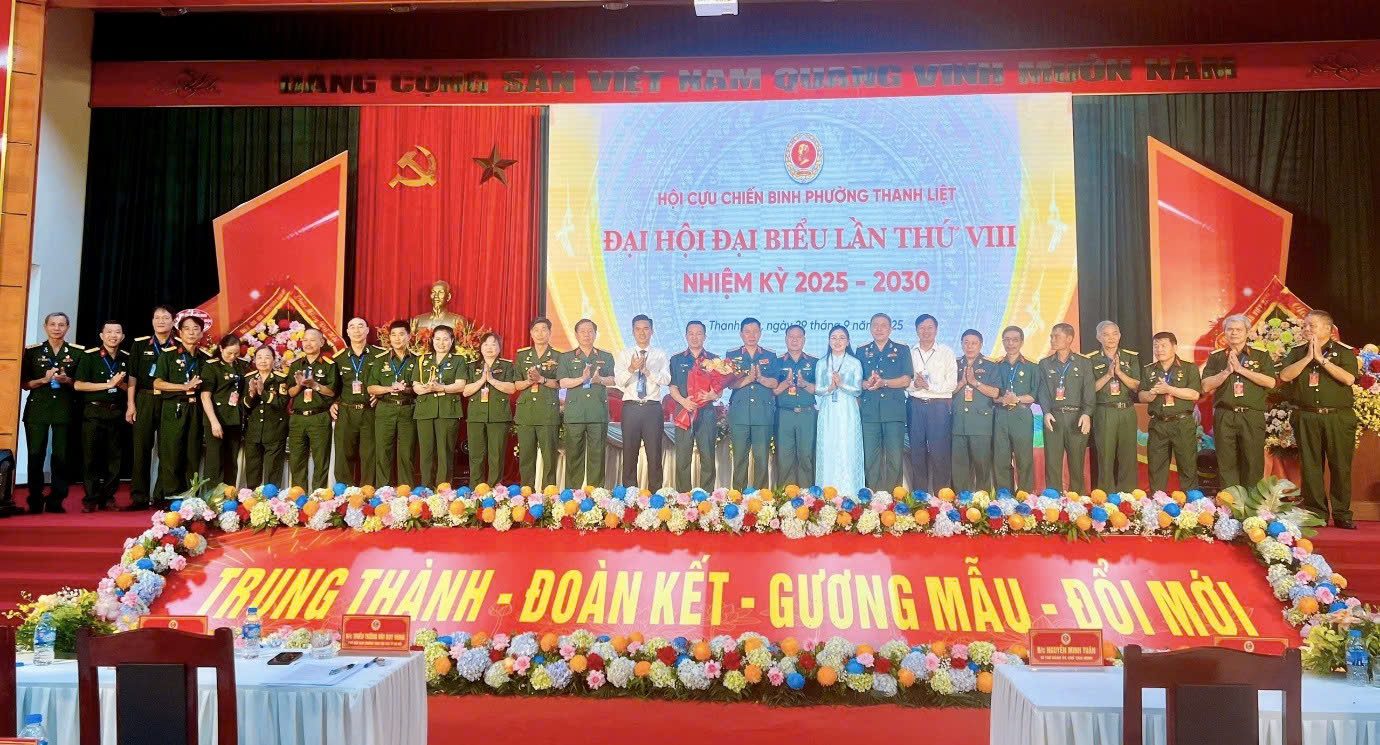 Hội Cựu chiến binh phường Thanh Liệt tổ chức Đại hội lần thứ VIII, khẳng định vai trò nòng cốt trong xây dựng phường văn minh, hiện đại