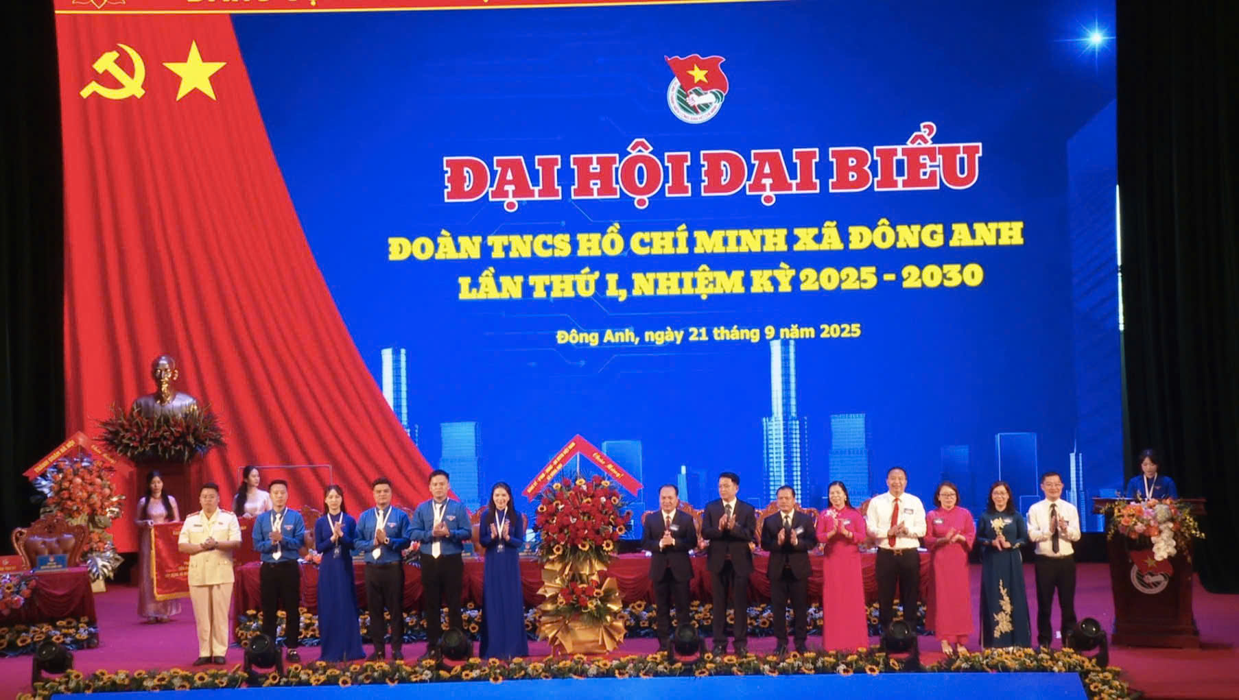  Đại hội Đoàn Thanh niên xã Đông Anh lần thứ I: Khẳng định vai trò xung kích của tuổi trẻ trong giai đoạn phát triển mới