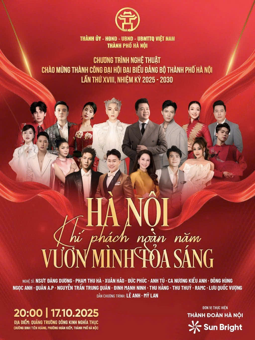 Hà Nội - khí phách ngàn năm hòa nhịp khát vọng vươn mình trong đêm nghệ thuật đặc biệt