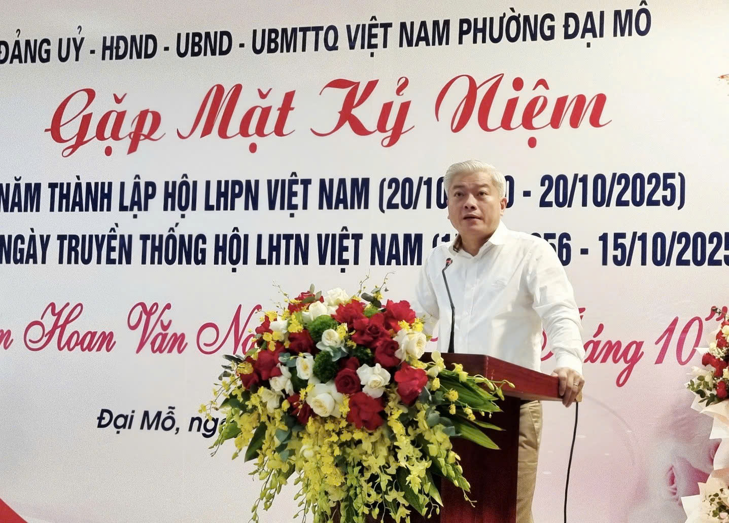Xã Đại Mỗ: Gặp mặt, liên hoan văn nghệ “Giai điệu tháng 10” tôn vinh phụ nữ và thanh niên