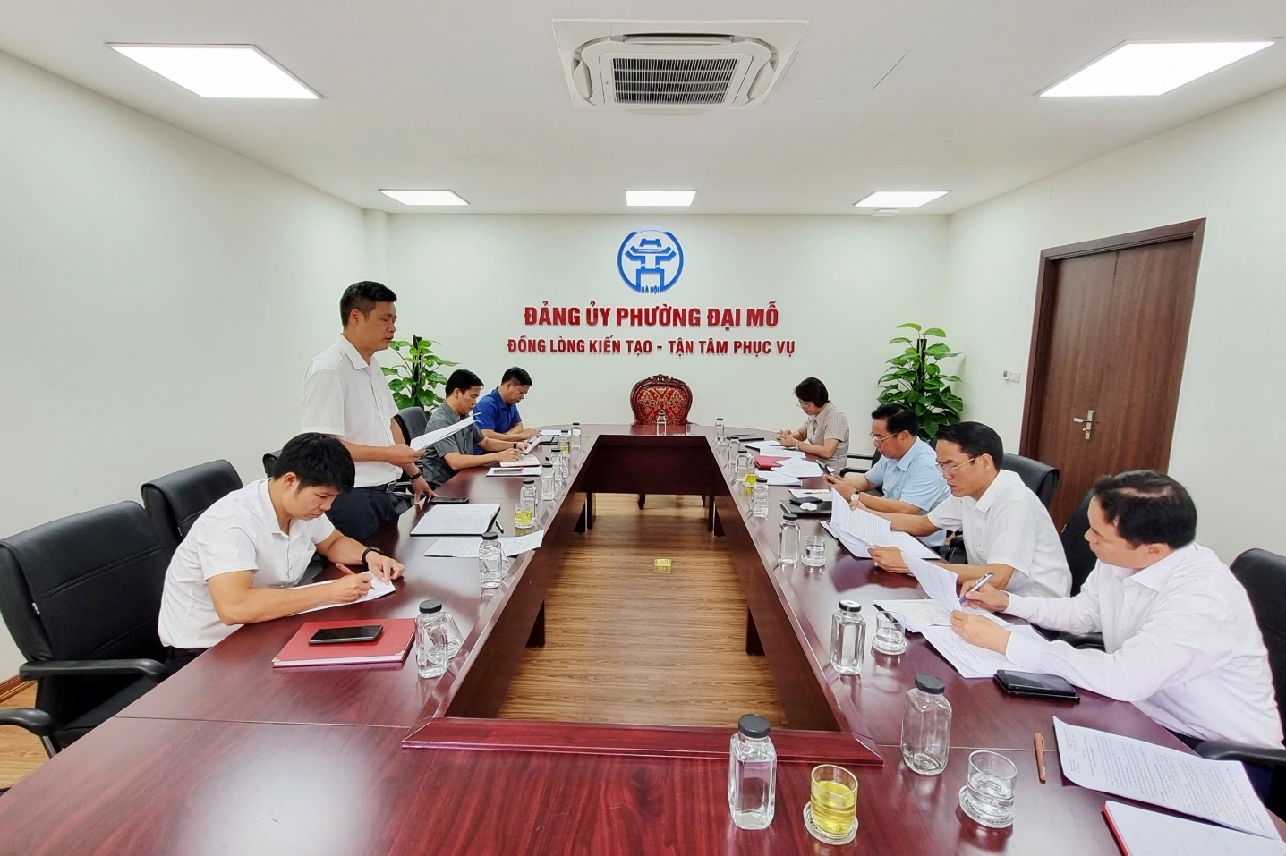 Phường Đại Mỗ rà soát hệ thống nhà văn hóa, điểm sinh hoạt cộng đồng sau khi vận hành mô hình chính quyền địa phương hai cấp