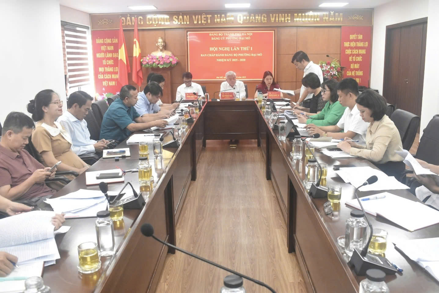 Đảng bộ phường Đại Mỗ họp Hội nghị lần thứ I, xác định rõ lộ trình hành động nhiệm kỳ 2025-2030