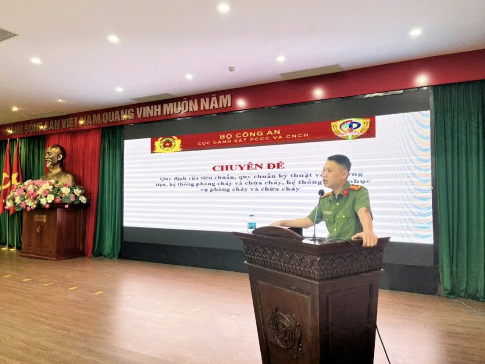 Nâng cao năng lực thẩm định, kiểm tra an toàn phòng cháy, chữa cháy trong tình hình mới