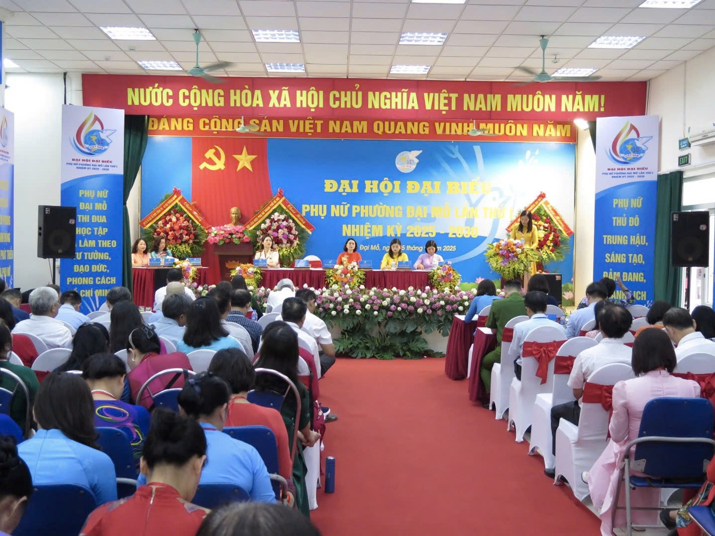Đại hội Hội Liên hiệp Phụ nữ phường Đại Mỗ lần thứ I khẳng định vai trò, vị thế của phụ nữ trong giai đoạn phát triển mới