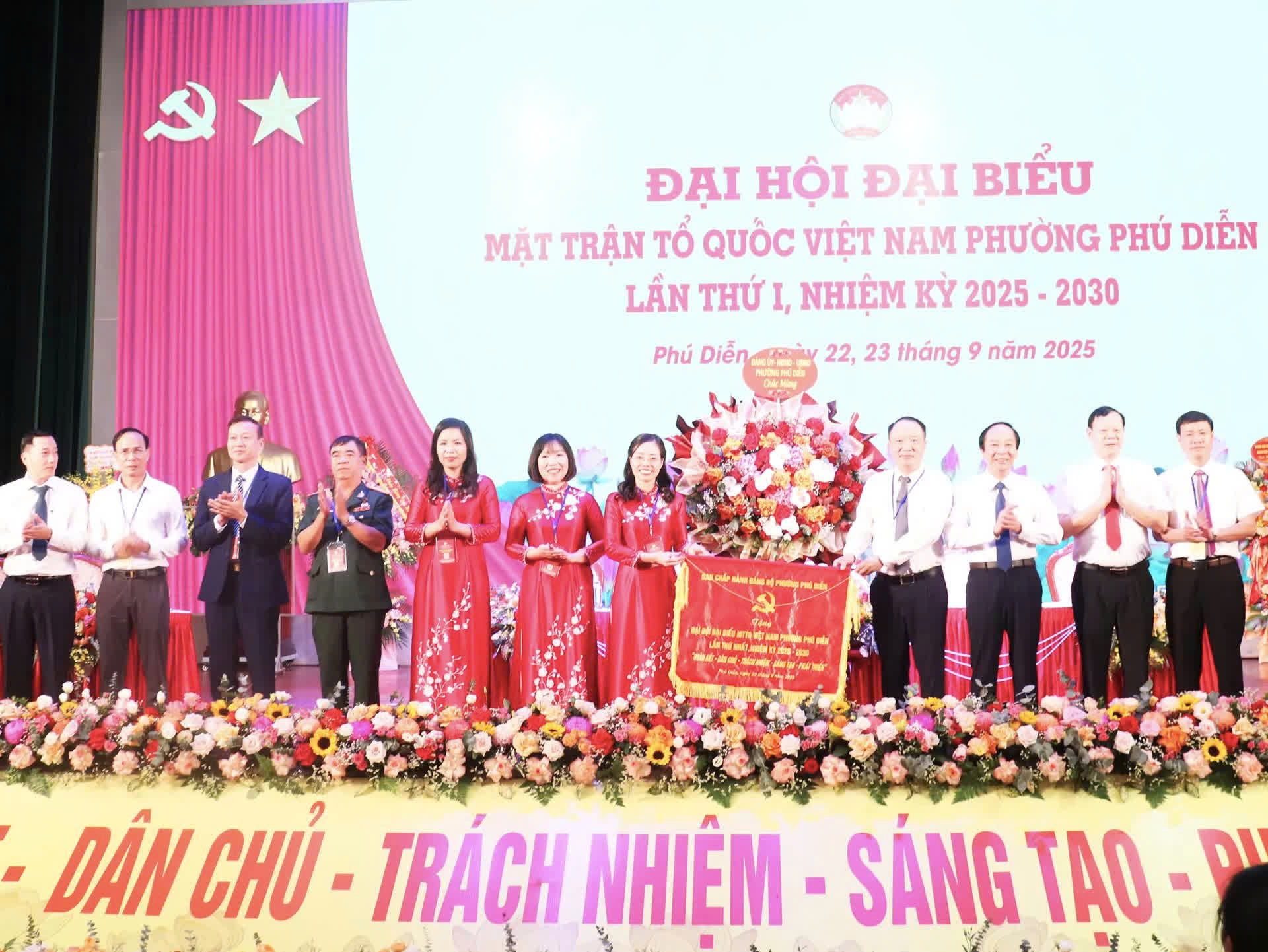Đại hội đại biểu MTTQ phường Phú Diễn lần thứ I: Khơi dậy sức mạnh đại đoàn kết, hướng tới phát triển bền vững