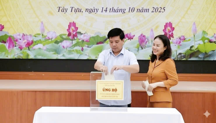 Phường Tây Tựu phát động Tháng cao điểm “Vì người nghèo” năm 2025, lan tỏa tinh thần sẻ chia vì an sinh xã hội