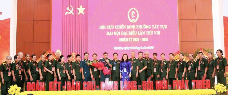 Đại hội đại biểu Hội Cựu chiến binh phường Tây Tựu lần thứ VIII: Phát huy truyền thống “Bộ đội Cụ Hồ”, xây dựng tổ chức Hội vững mạnh