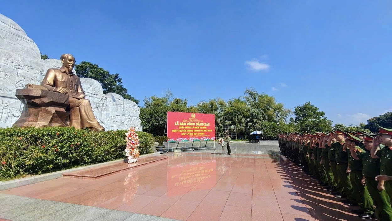 Công an Thủ đô báo công dâng Bác, quyết tâm giữ vững kỷ cương, liêm chính, vì nhân dân phục vụ