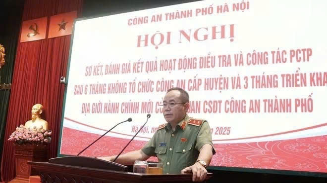 Công an thành phố Hà Nội đánh giá hiệu quả điều tra, phòng chống tội phạm sau sắp xếp theo mô hình chính quyền địa phương hai cấp