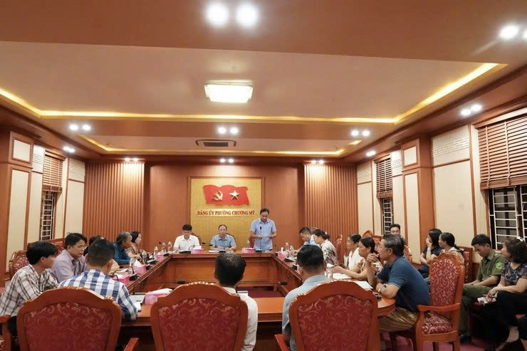 Hội Nông dân phường Chương Mỹ phát động chuỗi hoạt động thi đua chào mừng Đại hội và kỷ niệm 95 năm Ngày thành lập Hội
