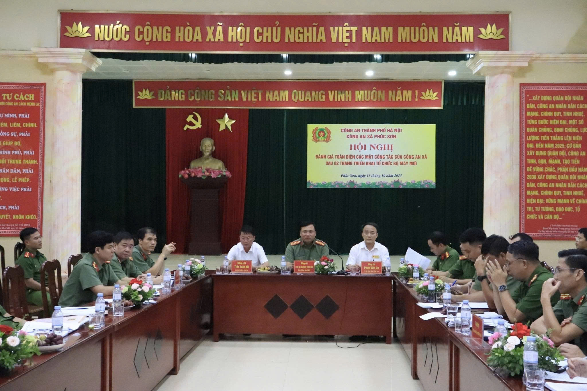 Công an thành phố Hà Nội kiểm tra toàn diện Công an cơ sở sau sắp xếp theo mô hình chính quyền địa phương hai cấp