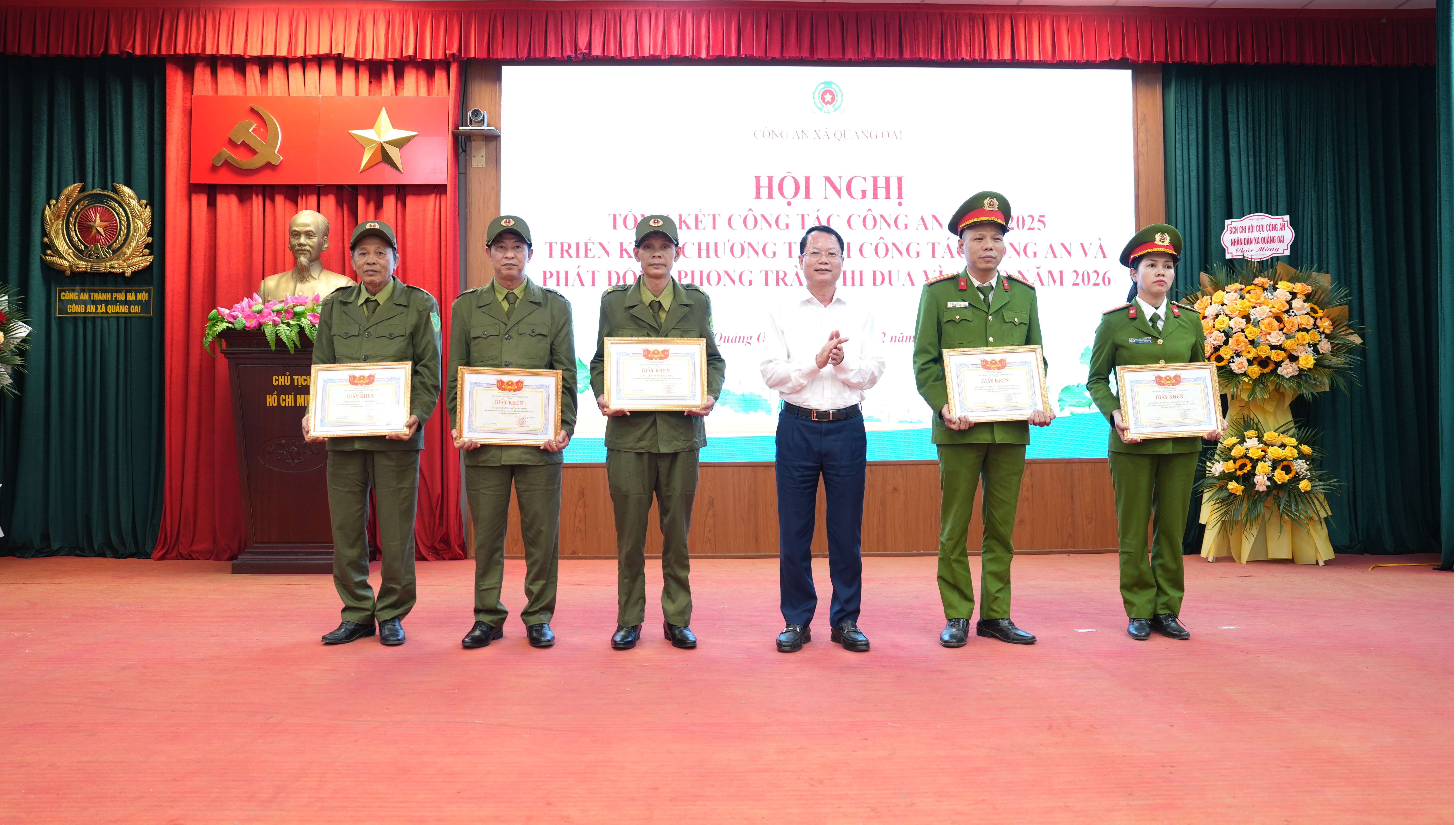 Công an xã Quảng Oai: Năm đầu vận hành mô hình chính quyền địa phương hai cấp ghi dấu ấn toàn diện