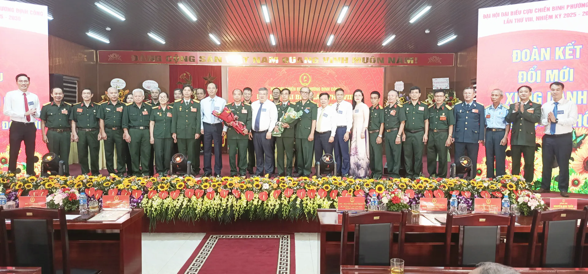 Hội Cựu chiến binh phường Định Công phát huy vai trò nòng cốt, xây dựng tổ chức vững mạnh trong giai đoạn mới