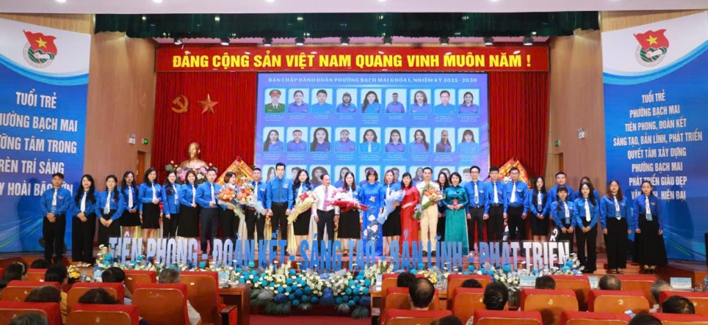 Đại hội đại biểu Đoàn phường Bạch Mai lần thứ I: Khẳng định vai trò tiên phong của tuổi trẻ trong giai đoạn phát triển mới