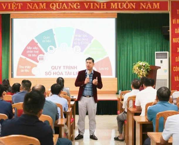 Xã Quốc Oai bồi dưỡng nghiệp vụ Mặt trận, tăng cường năng lực số cho cán bộ cơ sở