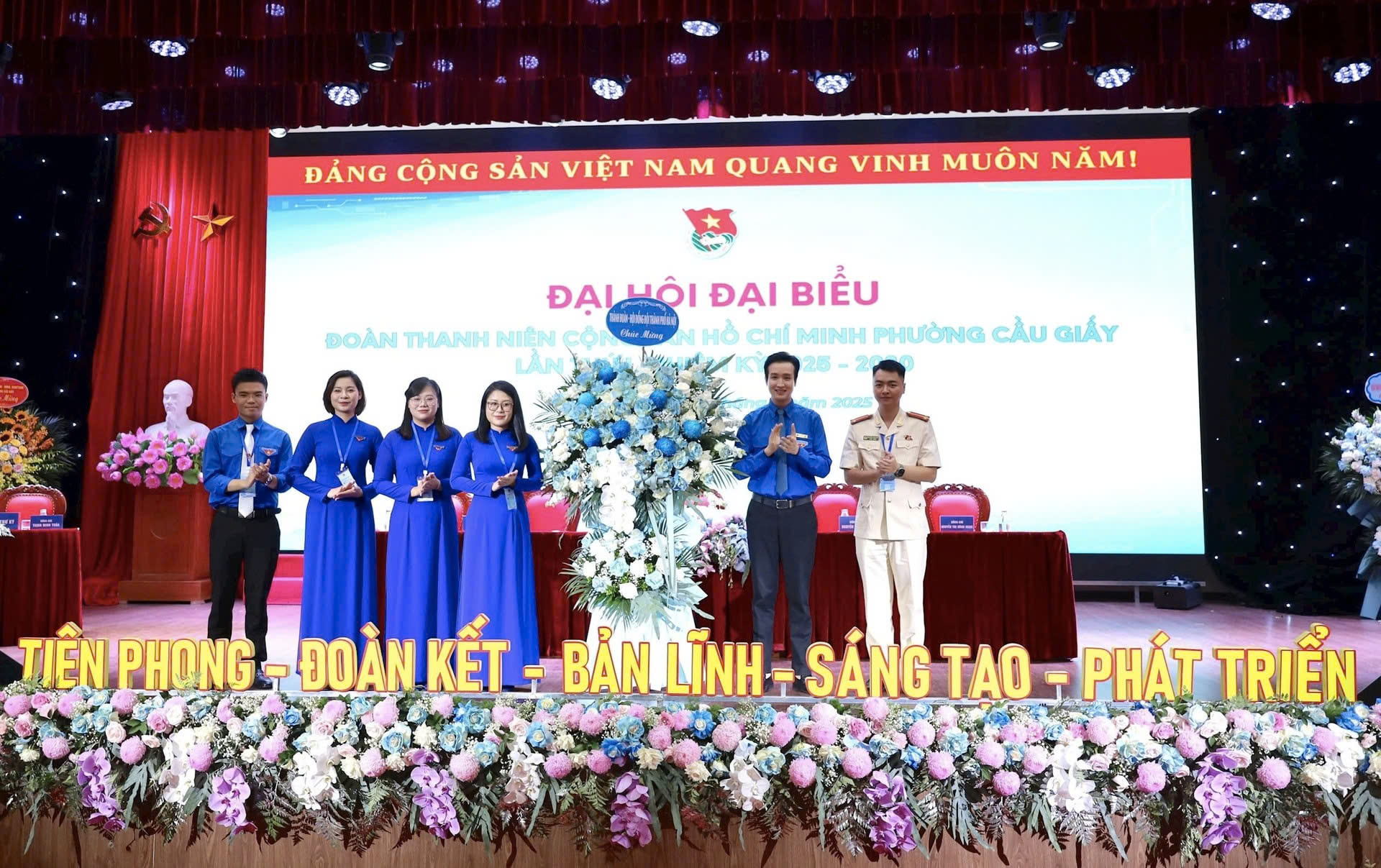 Tuổi trẻ phường Cầu Giấy khẳng định vai trò xung kích, sáng tạo trong nhiệm kỳ đầu tiên