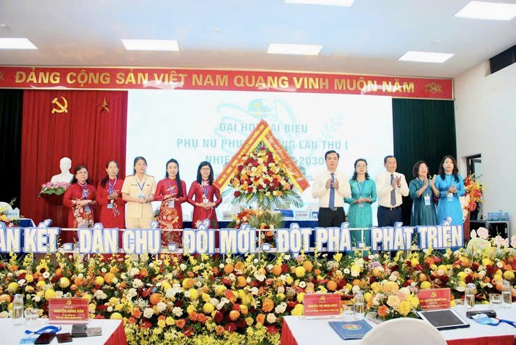 Đại hội Phụ nữ phường Láng lần thứ I: Khẳng định vai trò nòng cốt, kiến tạo đột phá trong kỷ nguyên mới