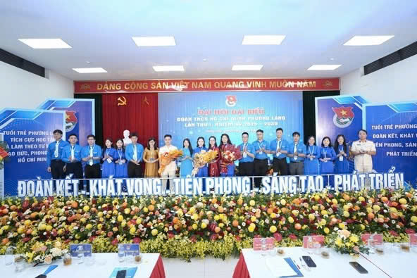 Đại hội Đoàn TNCS Hồ Chí Minh phường Láng lần thứ I: Khơi dậy khát vọng, khẳng định vai trò xung kích của tuổi trẻ