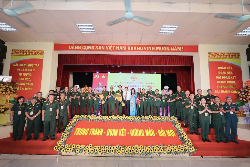 Hội Cựu chiến binh phường Hồng Hà phát huy truyền thống “Bộ đội Cụ Hồ”, vững bước nhiệm kỳ 2025–2030
