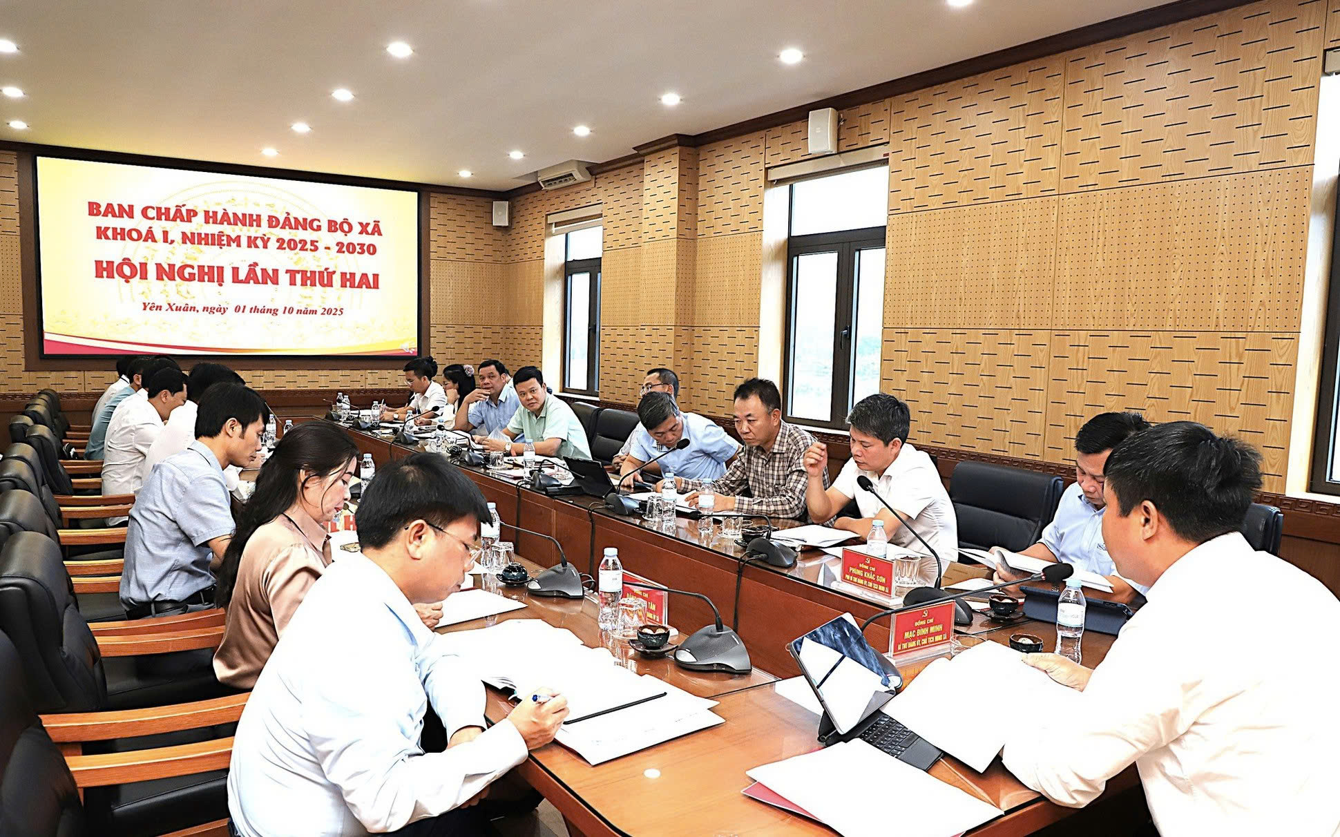 Đảng bộ xã Yên Xuân đánh giá toàn diện kết quả quý III, quyết liệt triển khai nhiệm vụ quý IV-2025