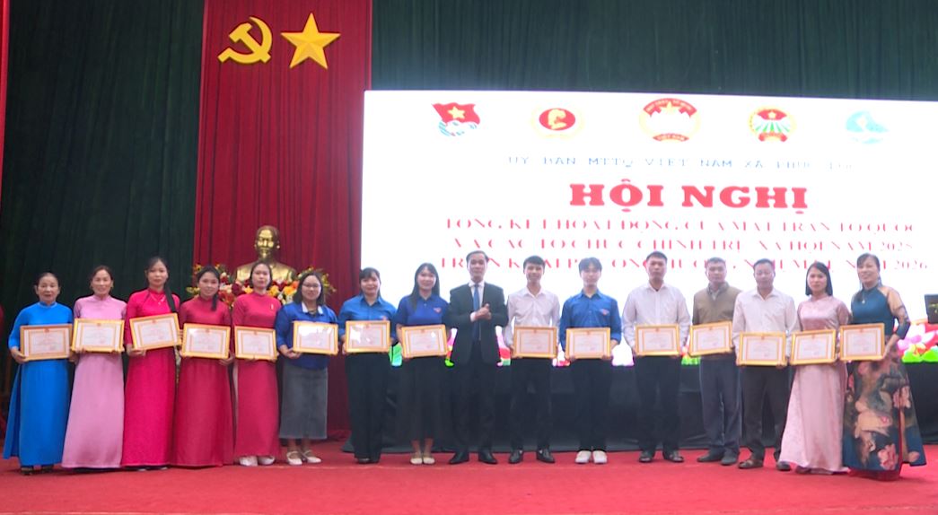 Xã Phúc Lộc tổng kết công tác Mặt trận năm 2025