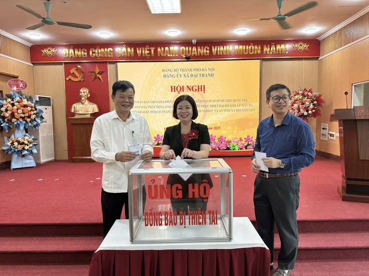 Ủy ban MTTQ Việt Nam xã Đại Thanh phát động Tháng cao điểm “Vì người nghèo” và kêu gọi ủng hộ đồng bào bị thiệt hại do bão lũ