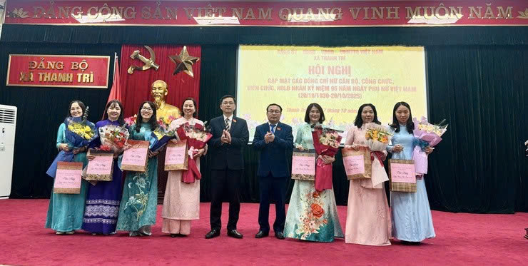 Xã Thanh Trì: Tôn vinh và khẳng định vai trò phụ nữ trong hệ thống chính trị